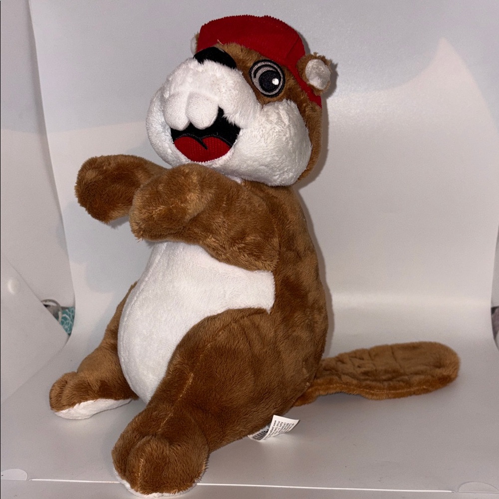 Buc-ee's Bucky Beaver Mascot Stuffed Animal Plush - Picture 2 of 4